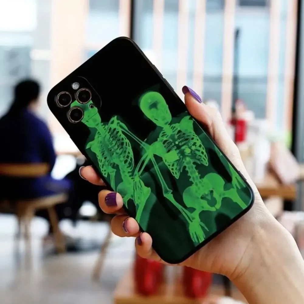 Skeleton Print Phone Case for the iPhone 13 Pro Max
